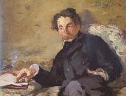 Edouard Manet Stephane Mallarme (mk06) oil on canvas